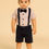 Thumbnail: Alluforu Modern Gent Boys Suspender Set