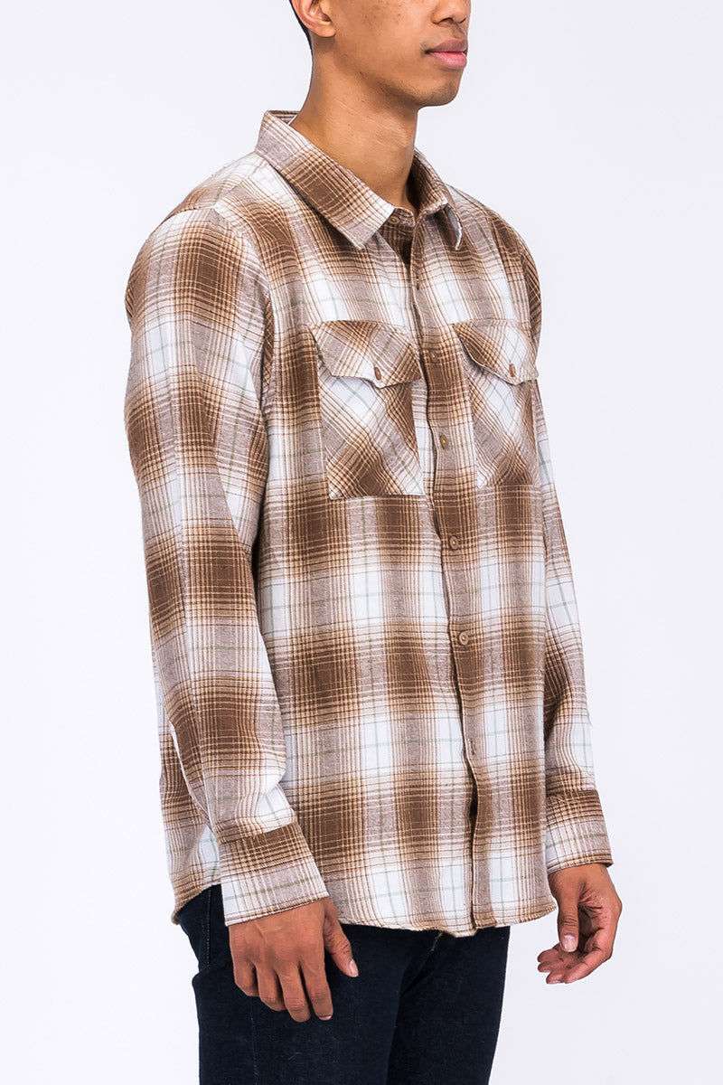 Brushed Flannel Shirt
