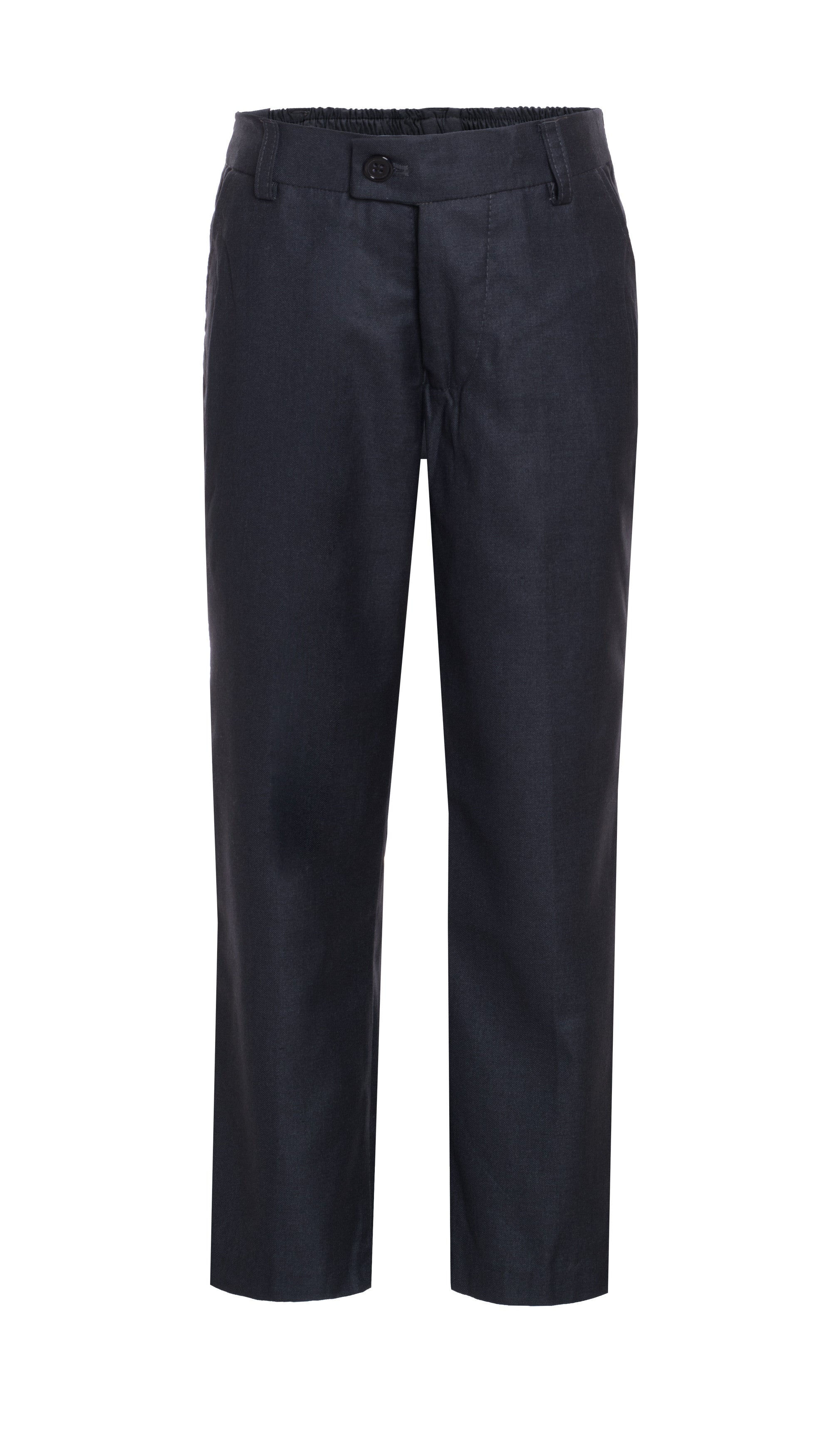 Ezra Charcoal Regular Fit Boys Dress Pants