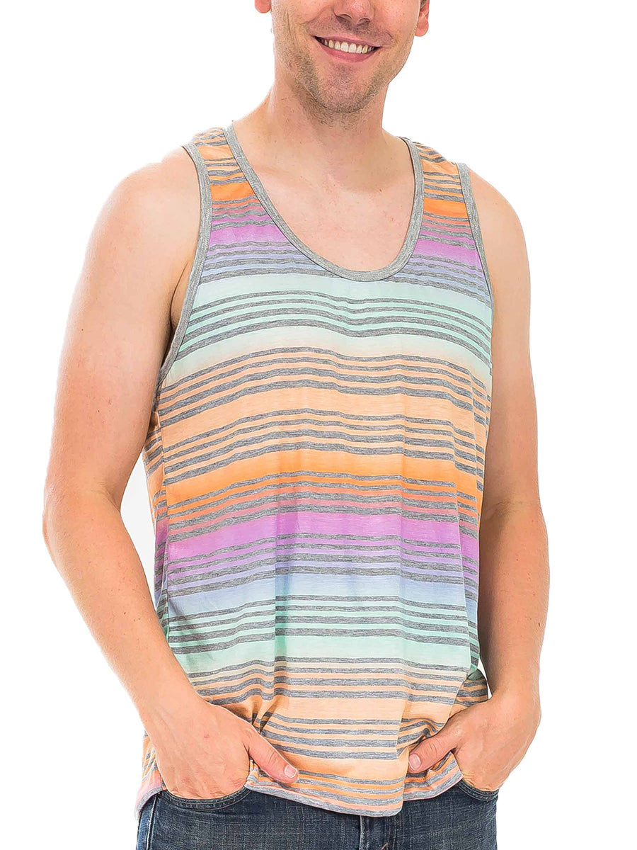 Pastel Striped Tank