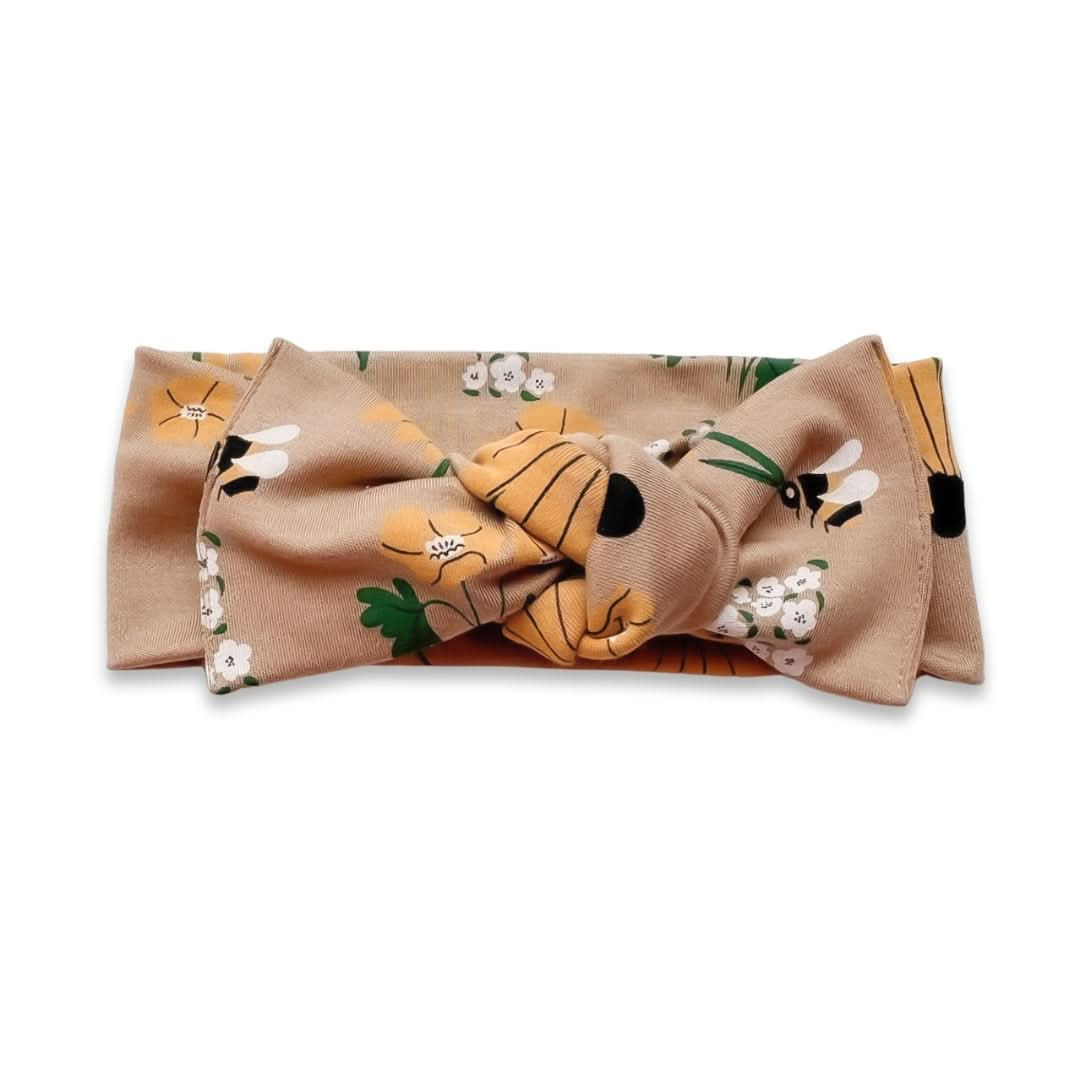 Baby/Kids' Bamboo Headwrap | Bumblebee Meadow