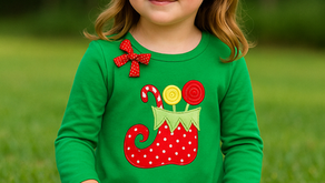 Holiday Magic in Every Step — The Elf Stocking & Gifts Two-Piece Set