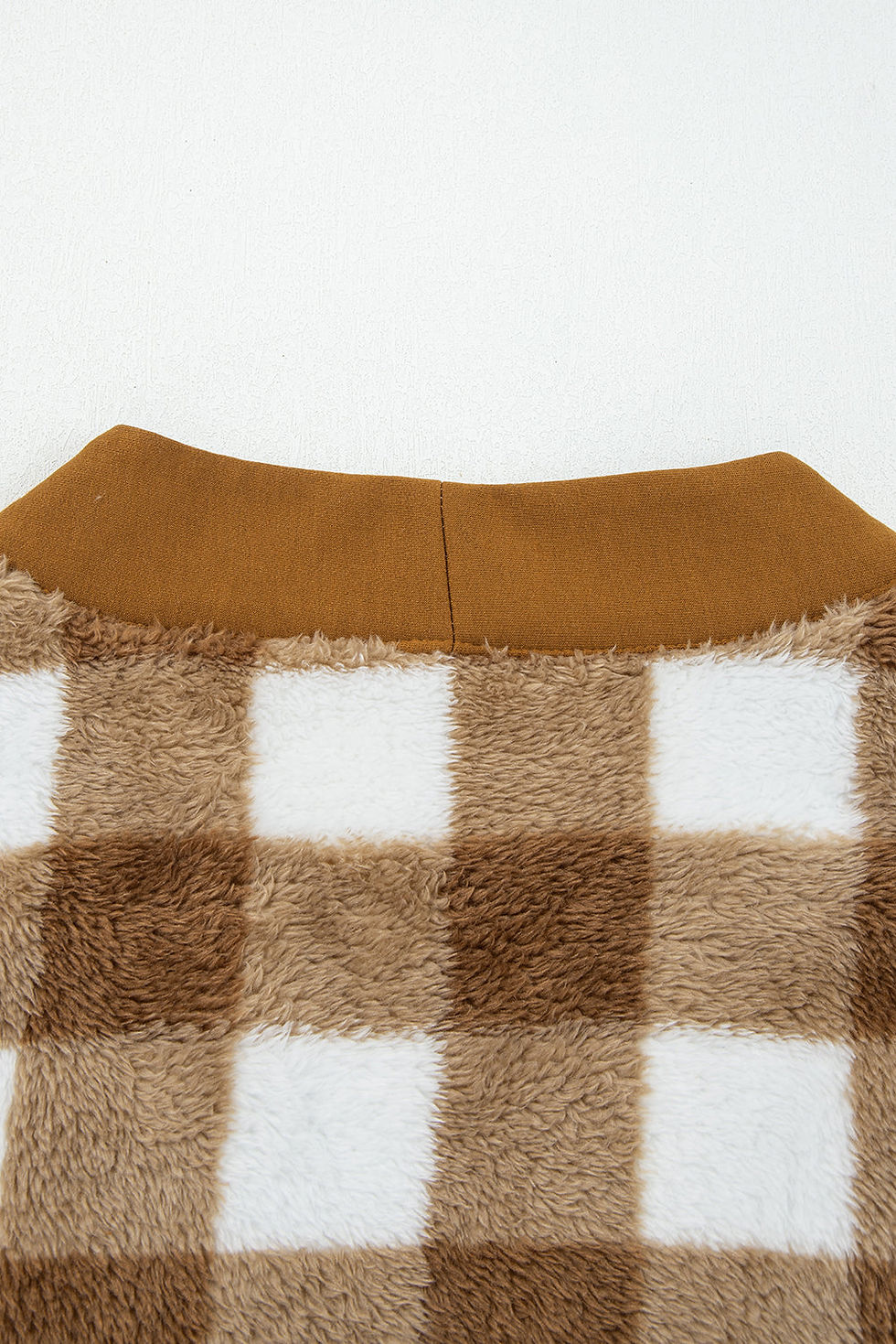 Thumbnail: Amora Sherpa Loose Knit Cardigan