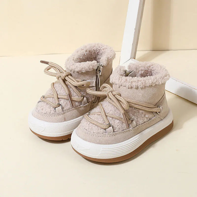 Thumbnail: Non-Slip Ankle Boots with Zip for Children Multivariant
