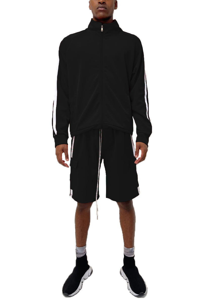 Thumbnail: Two Stripe Cargo Short Set