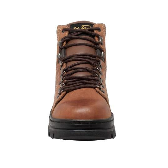 Thumbnail: Men's 6" Hiker Brown Leather Boots