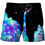 Thumbnail: Yellow flame Printed Summer Beach Shorts Men Casual Board Shorts Plage Quick Dry
