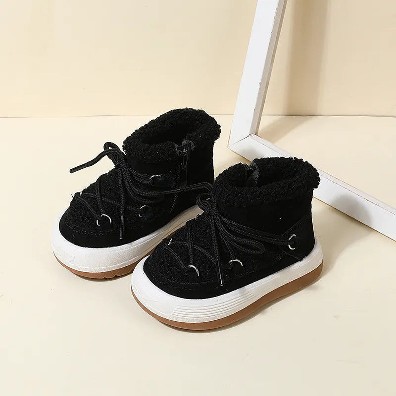 Thumbnail: Non-Slip Ankle Boots with Zip for Children Multivariant