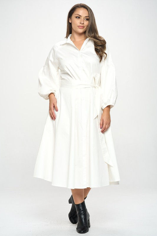 Thumbnail: Maxi Shirt Dress