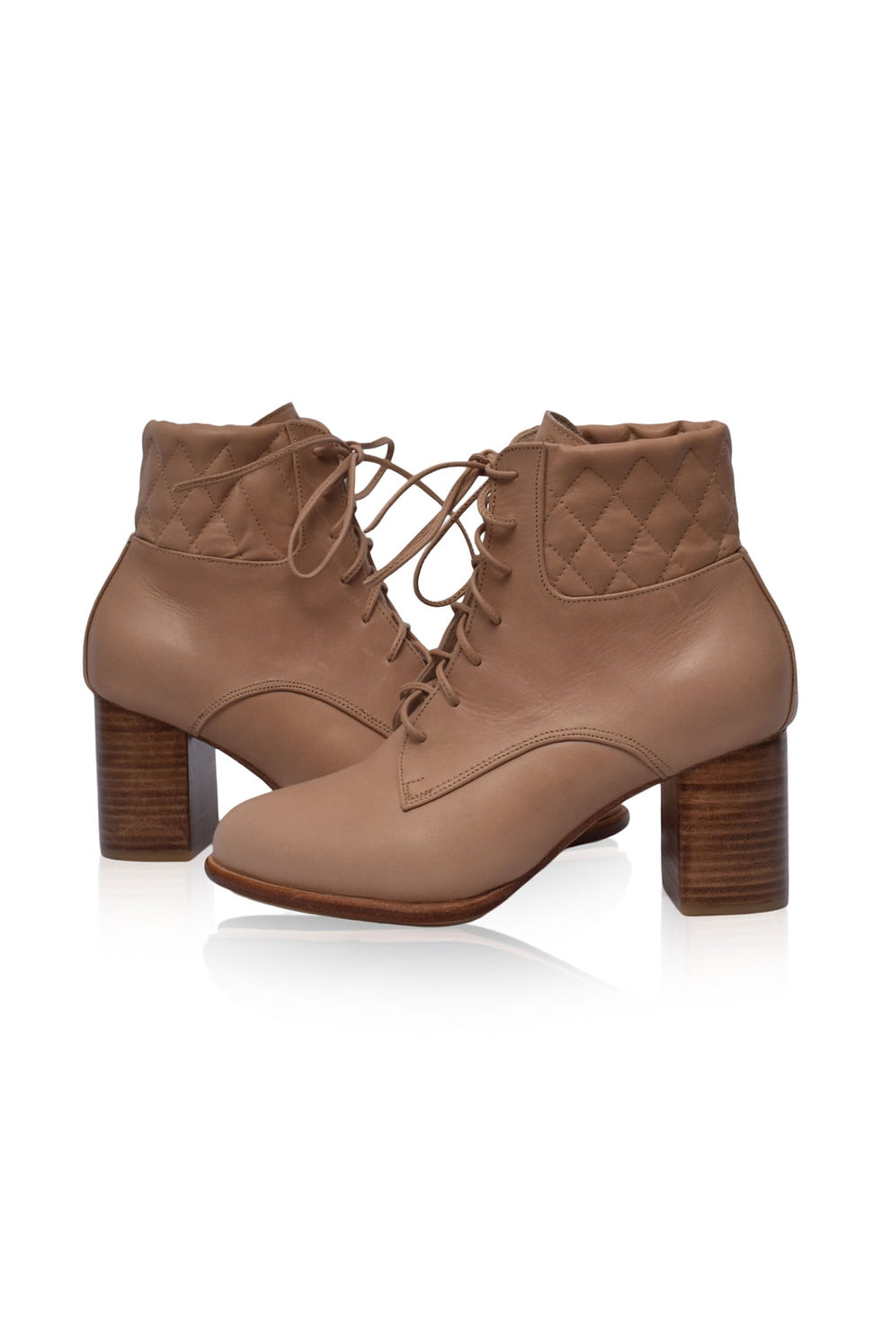 Thumbnail: Rising Mara Leather Heel Booties