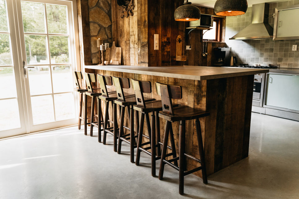 Bar in Herberg Jaeger, groepsaccommodatie op de Veluwe