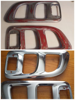 Before And After - Chrome Wrap