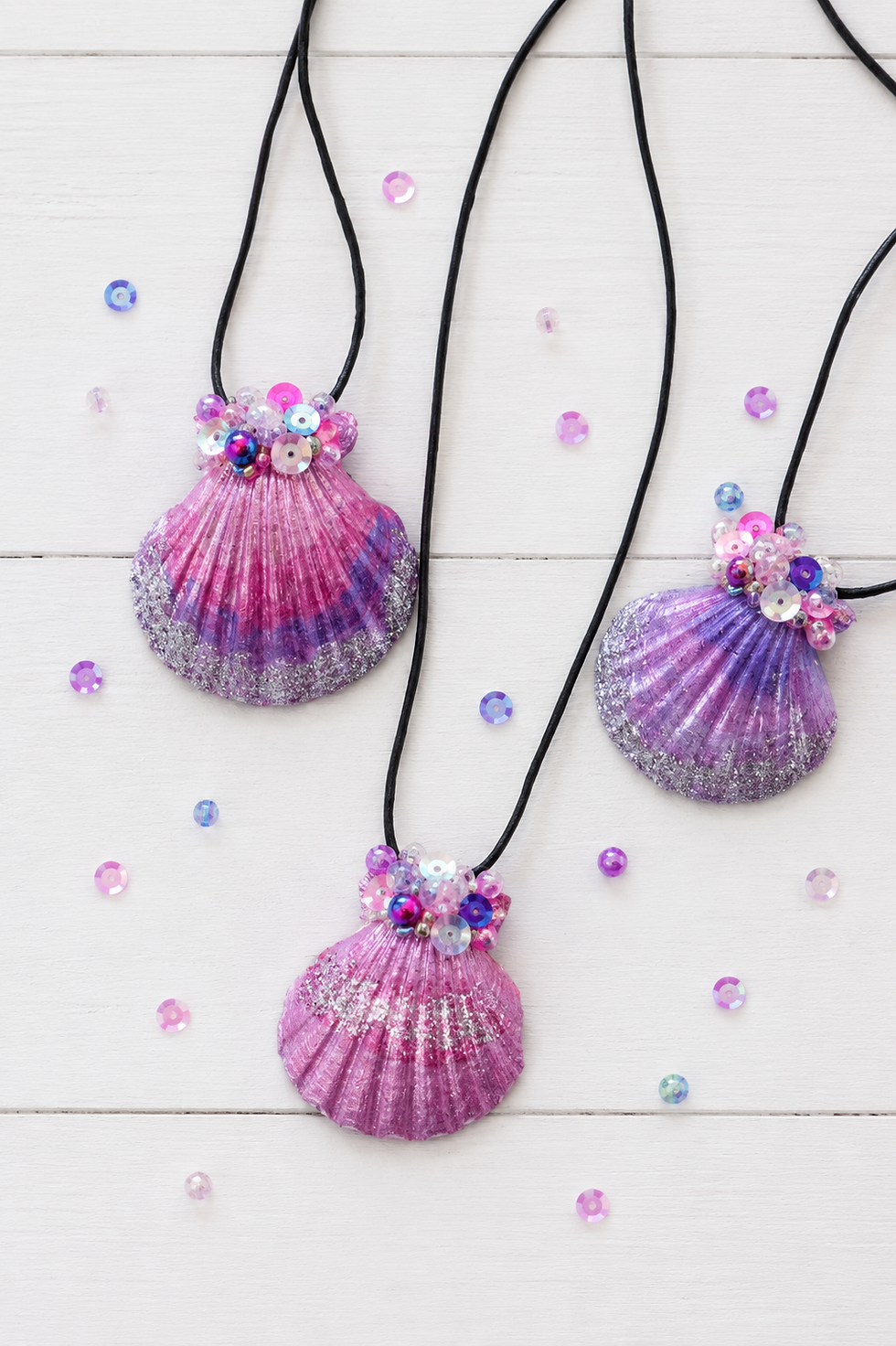 Mermaid shell necklace