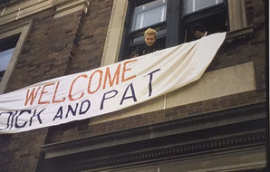 Vice President Richard M. Nixon Visits Champaign on Wednesday, October 24, 1956