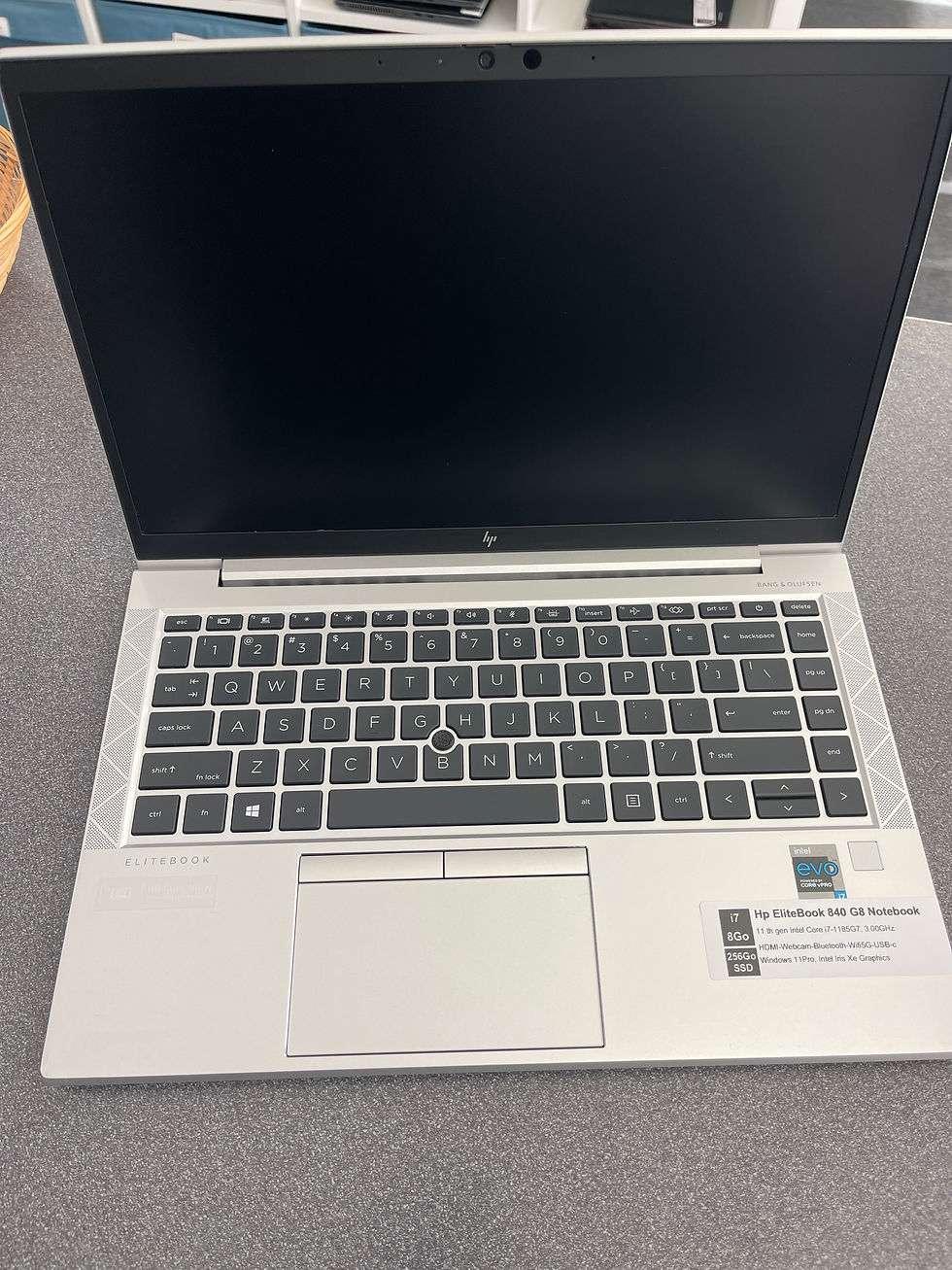 Thumbnail: Hp EliteBook 840 G8 NoteBook, Intel core i7-11, Ram 8Go, SSD 257Go
