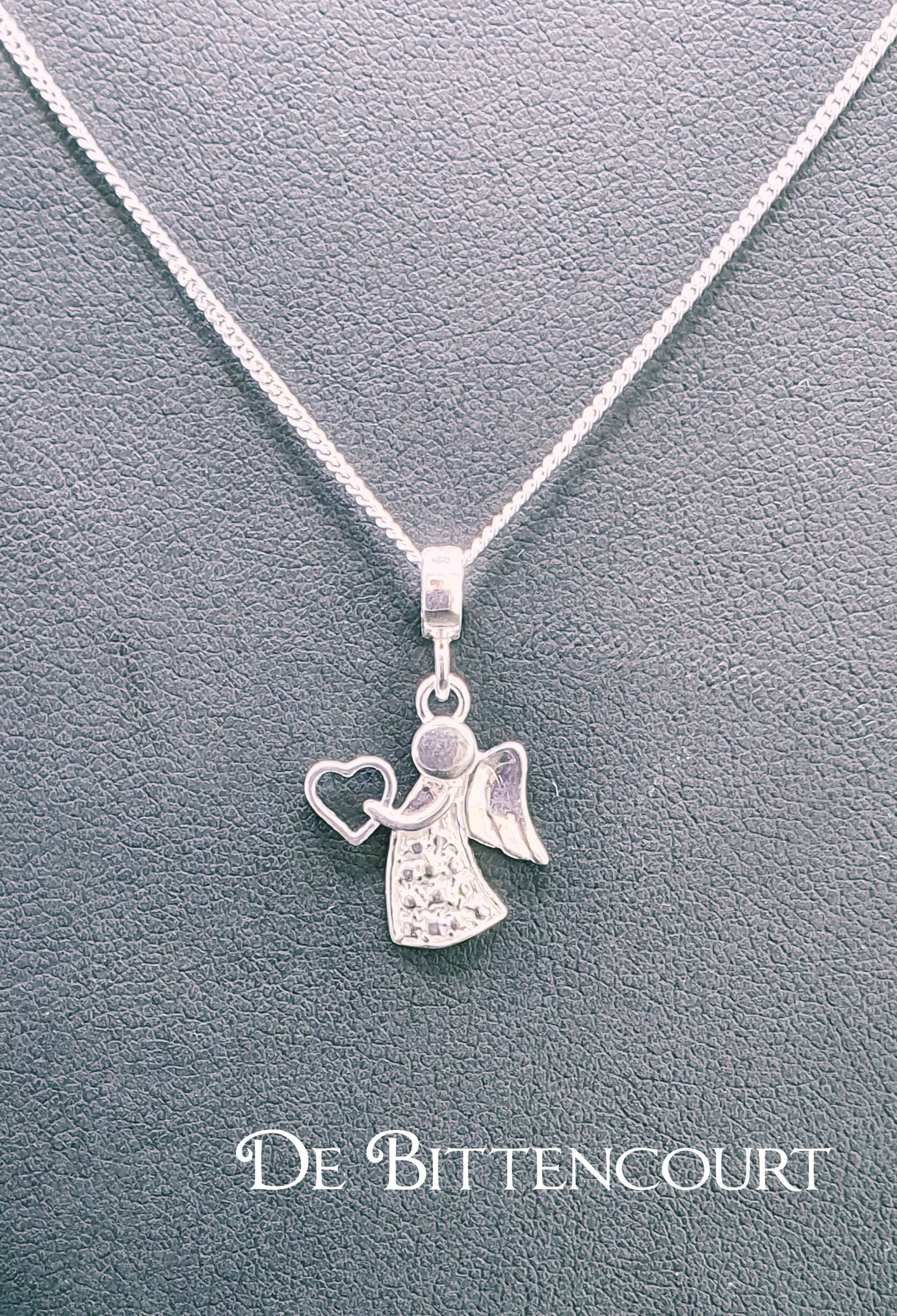 Angel Carrying Your Heart Necklace
