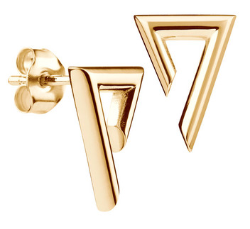 Kohinoor Deco kultaiset korvakorut