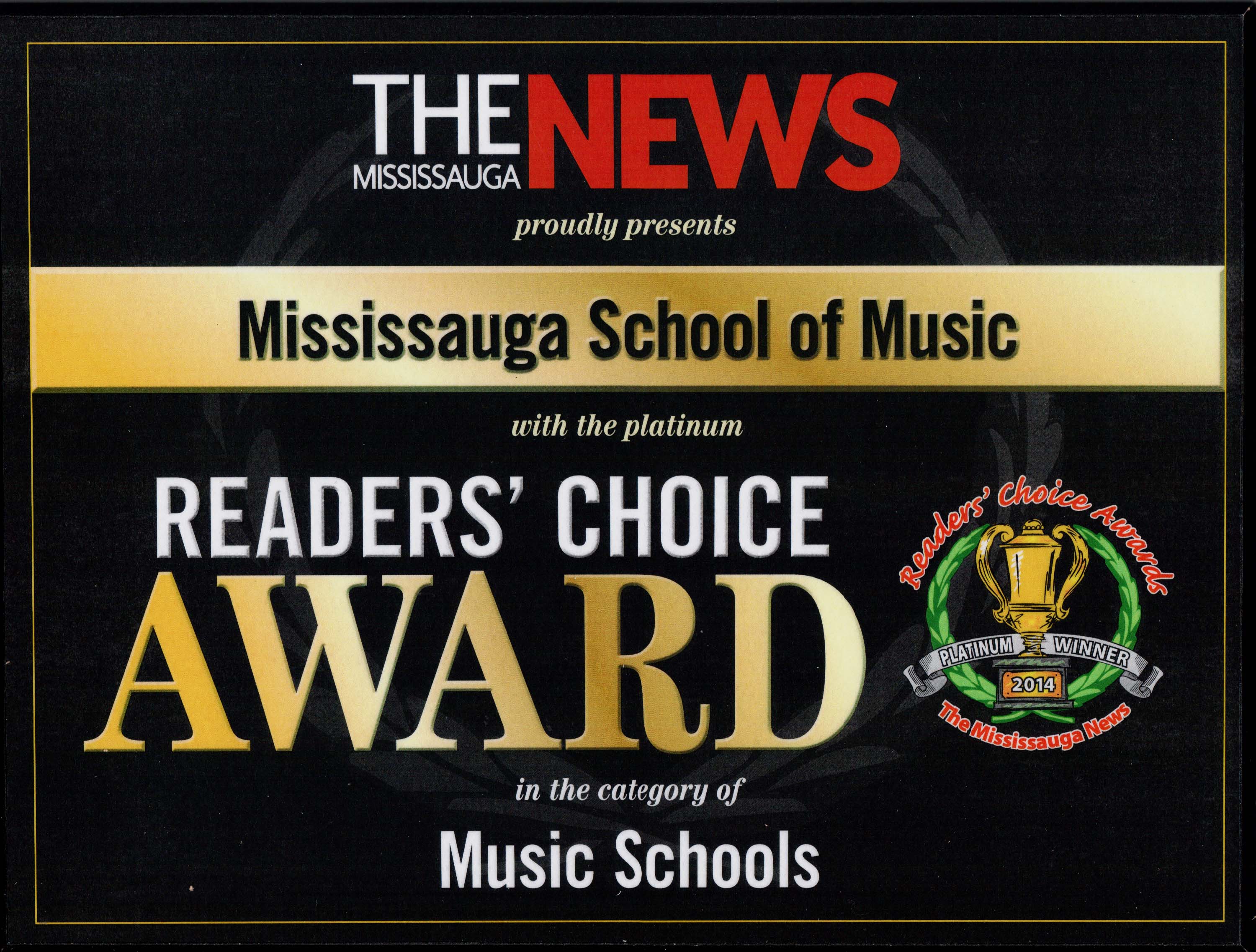 Mississauga School of Music #1 2014