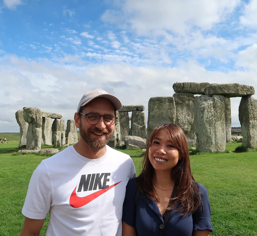 Ady and Dream Kiin Thai Couple Picture by Stonehenge