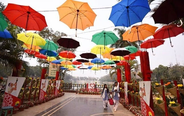 Dighal Pukhuri (Boating)