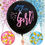 Thumbnail: Gender reveal 90cm confetti balloon