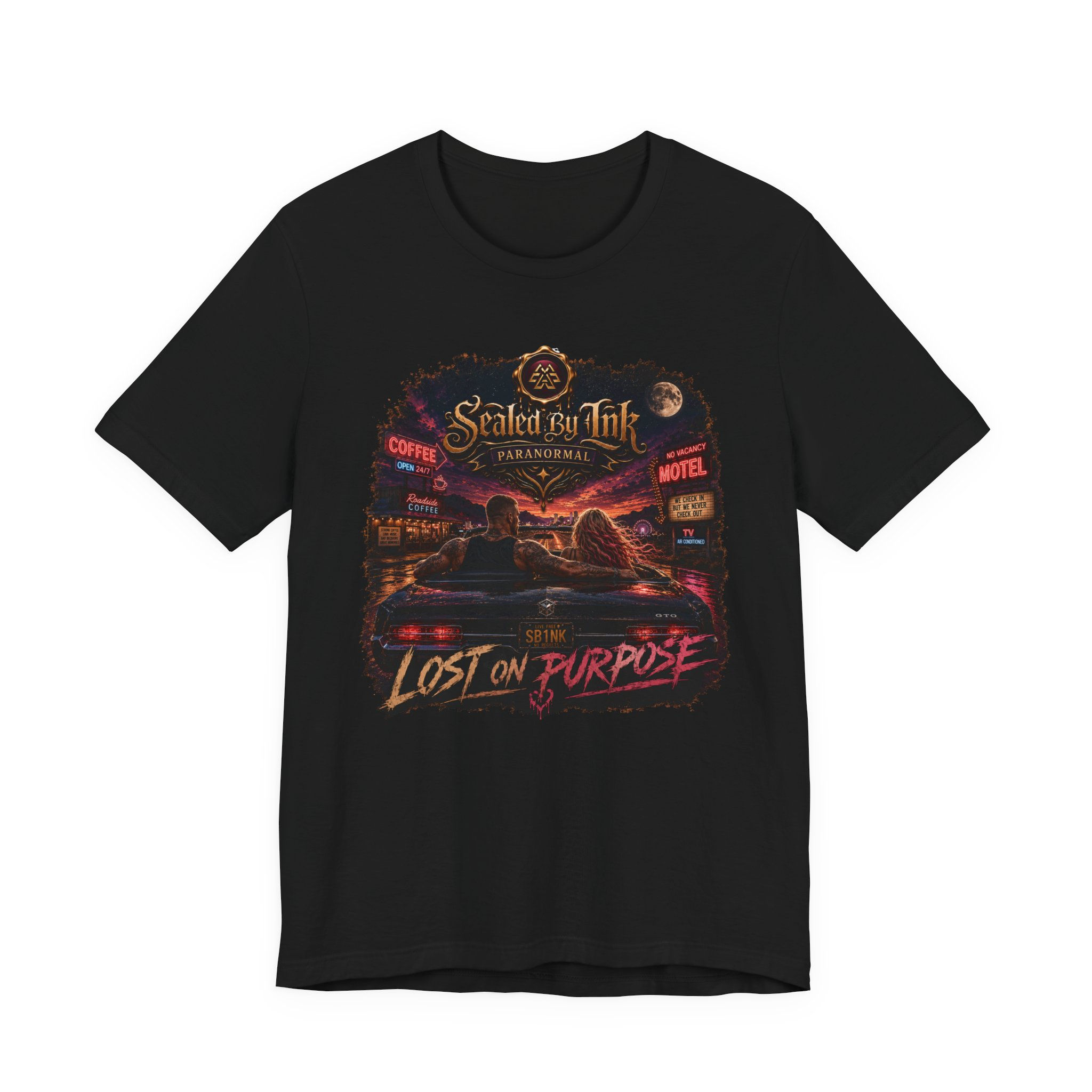 Sealed By Ink Lost On Purpose Unisex Jersey Short Sleeve Tee
