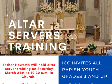 Serve IC....Various opportunities for adults/high school/college students