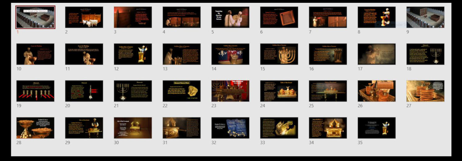 Paket Media 4 Veso Sen pou Tabernacle a