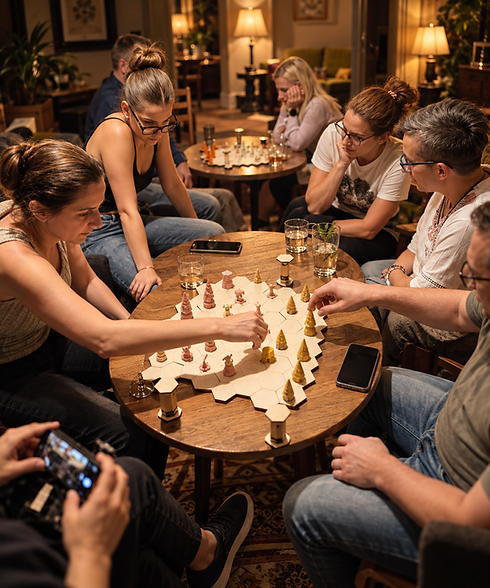 Hexagon Game Platforms - Próbajáték- Izgalmas stratégiai társasjáték-est a barátokkal 3.pn