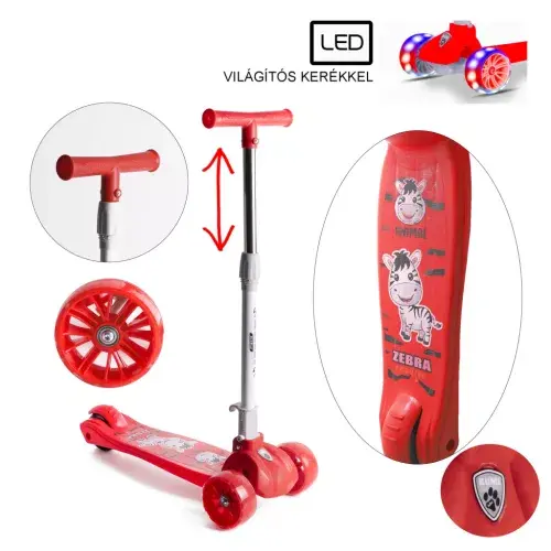 Roller – világító kerekek, vidám színek, végtelen élmény
