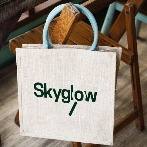 Skyglow shopping bag