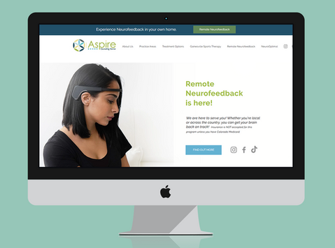 Aspire Counseling Website