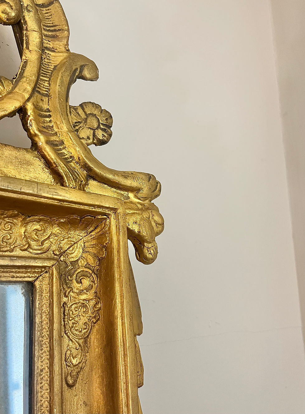 Thumbnail: Antieke bruidspiegel ‘Eugénie’