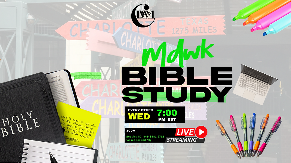 MDWK Bible Study