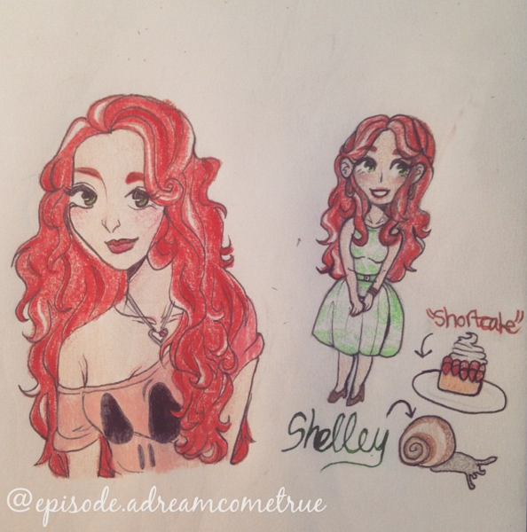 "Shelley" by @dianasaur