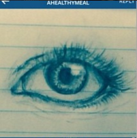 "Eye" by @ahealthymeal