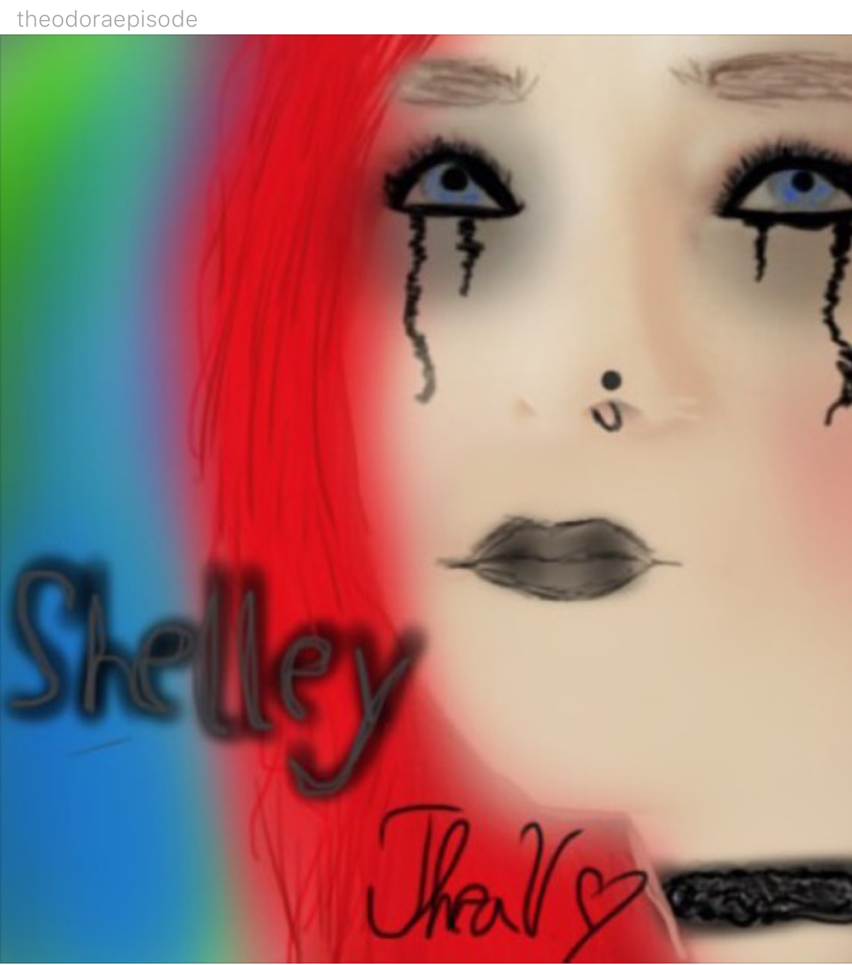 "Shelley" by @theodoraepisode