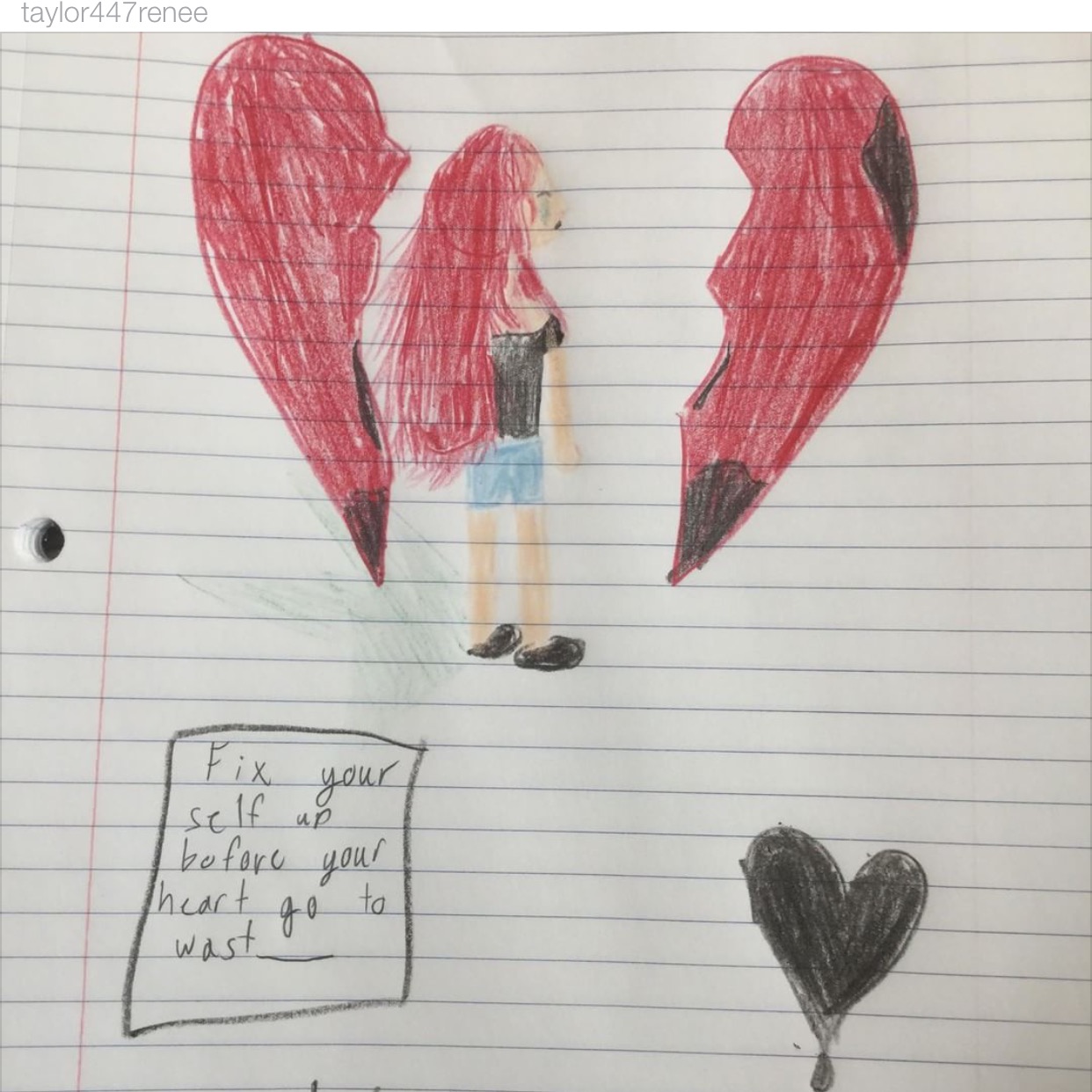 "Heartbreak" by @taylor447renee