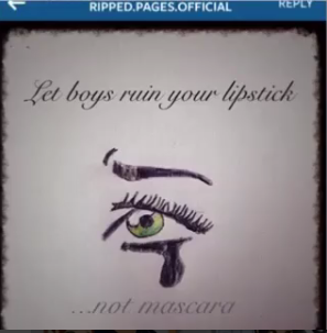 "Eyes" by @ripped.pages.official