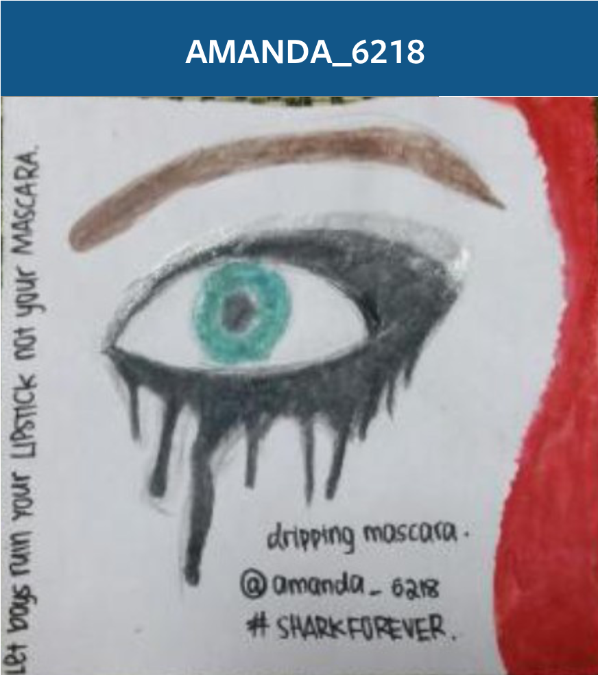 "Dripping Mascara" by @amanda6218