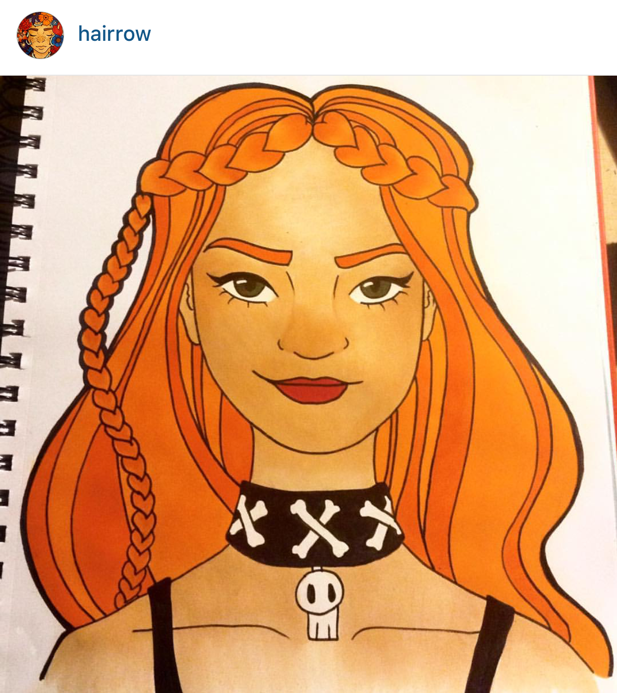 "Rebel" by @hairrow