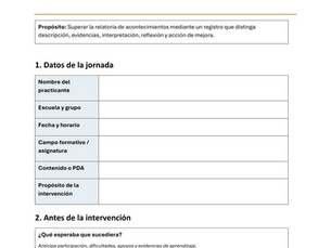 RECURSO GRATUITO CIDE 02: diario de campo.
