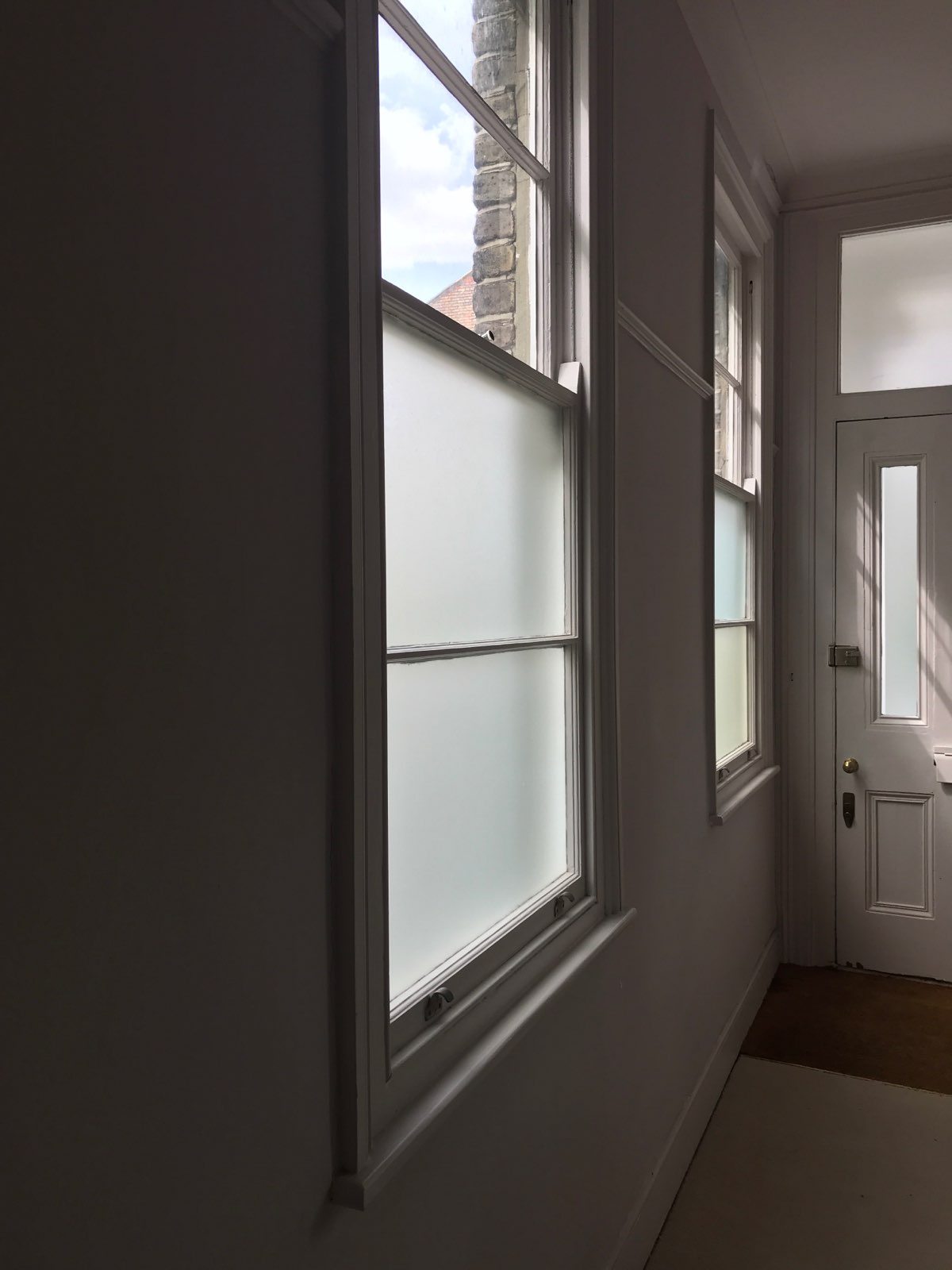 Frosted Glass Window Frosting Film London