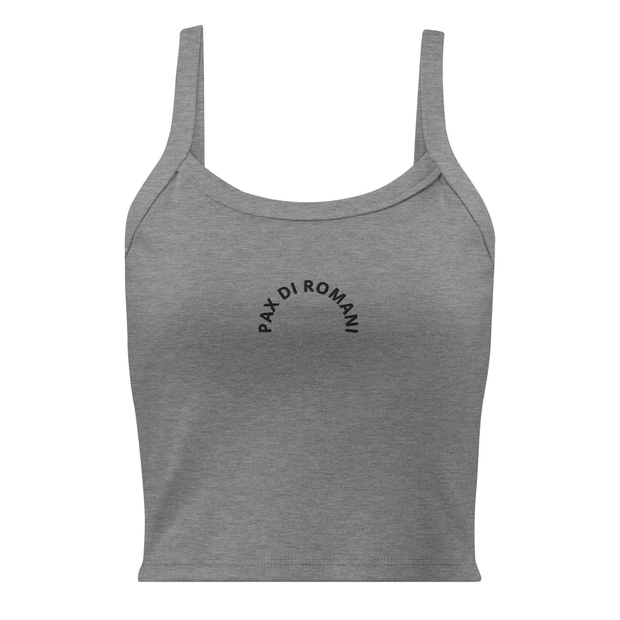 Women’s micro-rib tank top