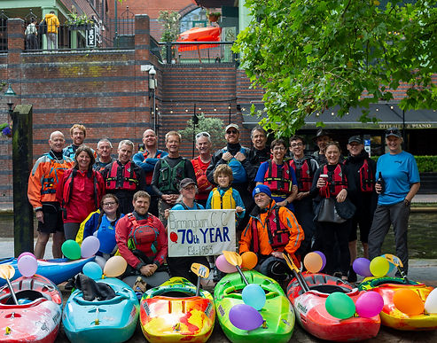 70th Birthday Paddle 08-23