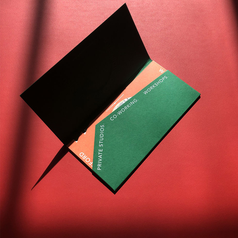 Postcard pack designed to honour the building's historical role as the printing press for the Great Eastern Railway, responsible for producing posters, tickets, timetables, and other essential printed materials.