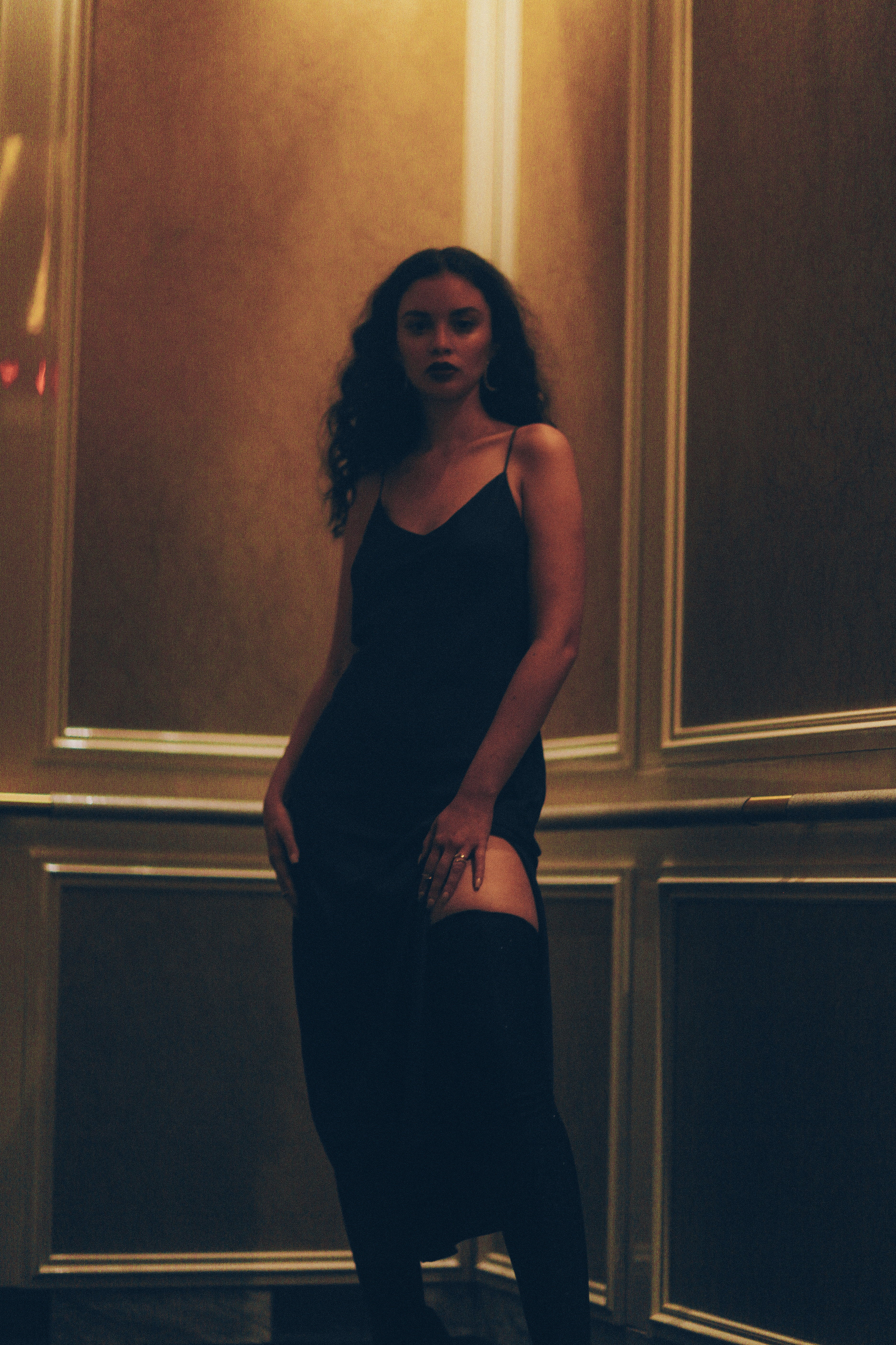 sabrina claudio silk dress