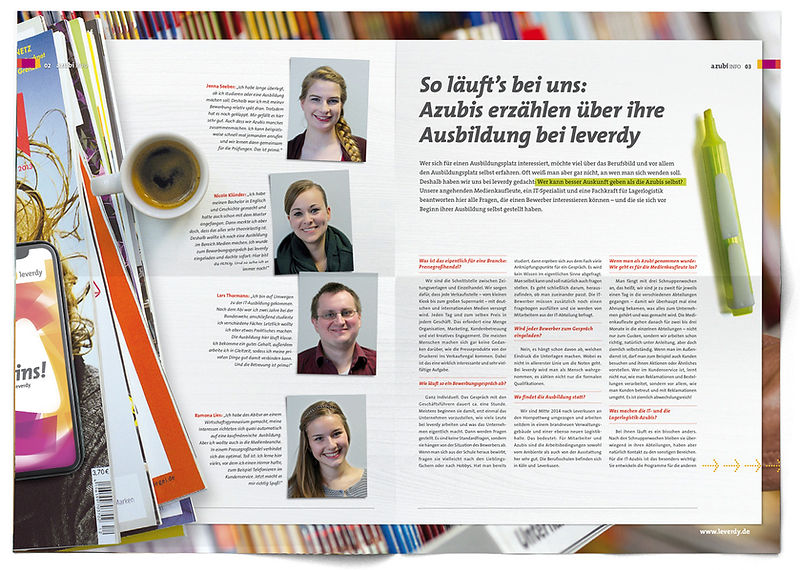 azubi zeitung leverdy