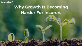 Growth stages of a young plant emerging from soil, illustrating the challenges and opportunities of business growth in the insurance industry