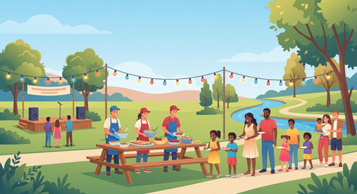 Lend a Hand at the Union Labor Day Picnic! 🧺